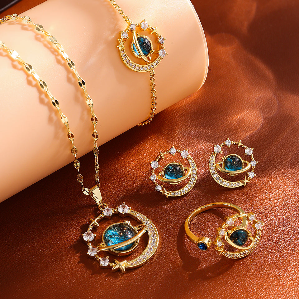 Saturn Jewelry Set