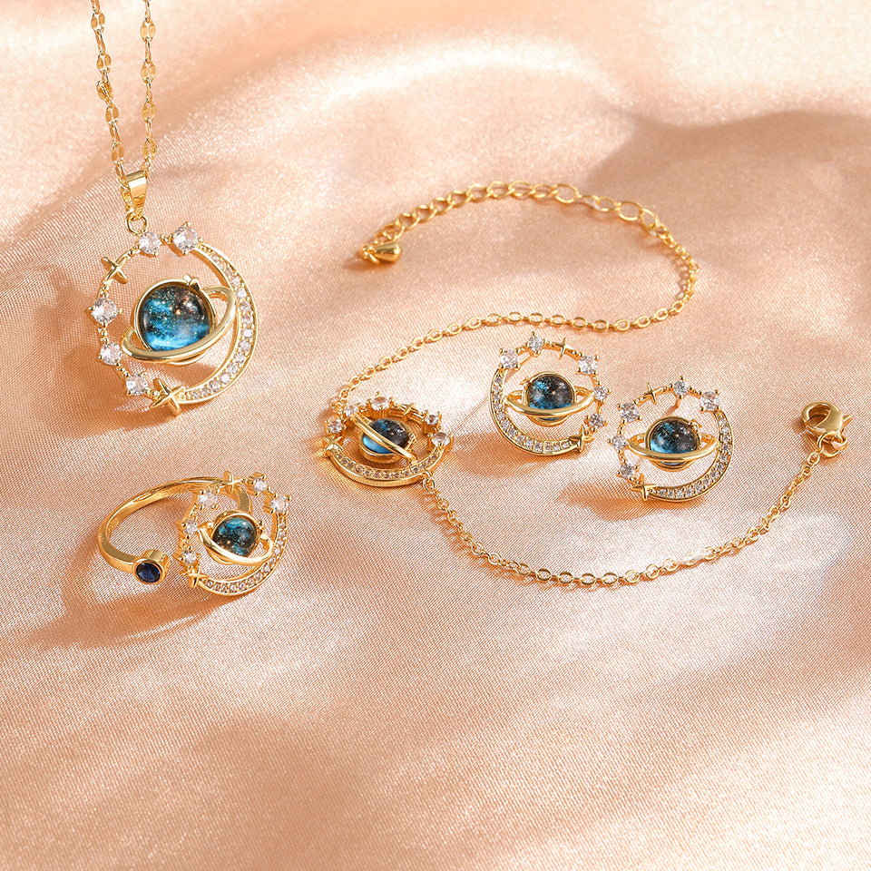 Saturn Jewelry Set