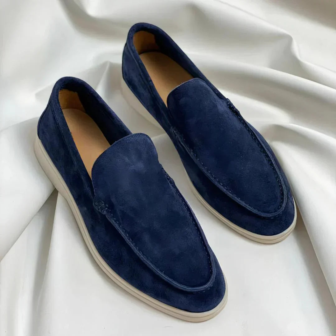 Lorenzo | Mocasín de Ante Premium para Hombre