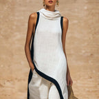 LEONORA | COMPLETO LINO ELEGANTE
