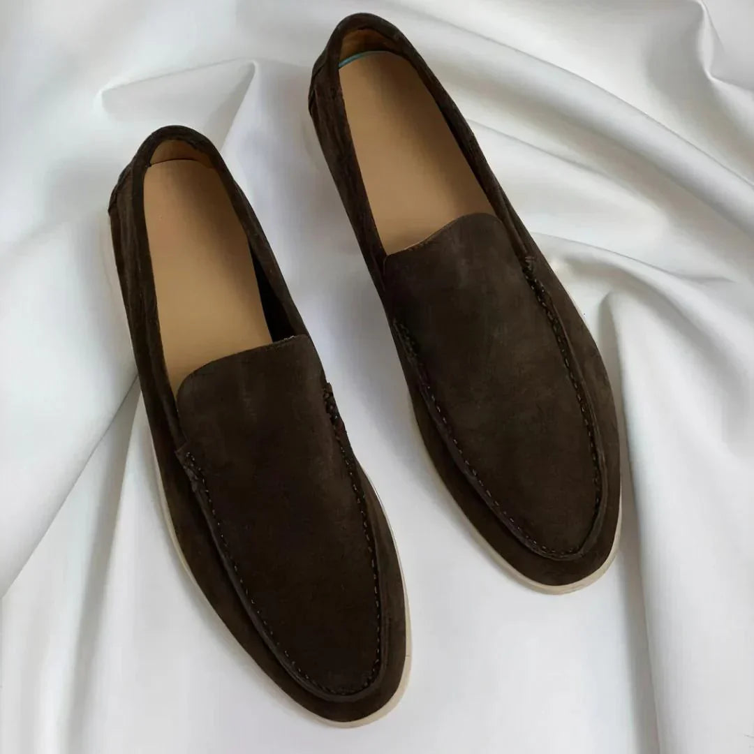Lorenzo | Mocasín de Ante Premium para Hombre