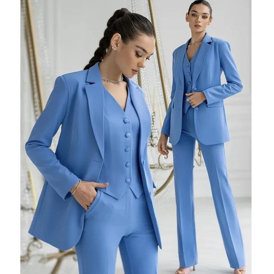 Conjunto Safira (Chaqueta + Pantalón + Chaleco)
