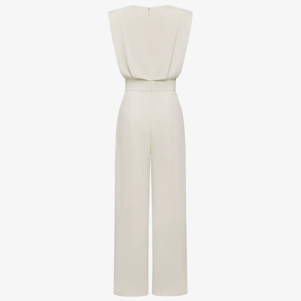 Valeria | Chic Belted Jumpsuit