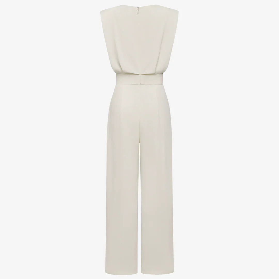 Valeria | Chic Belted Jumpsuit