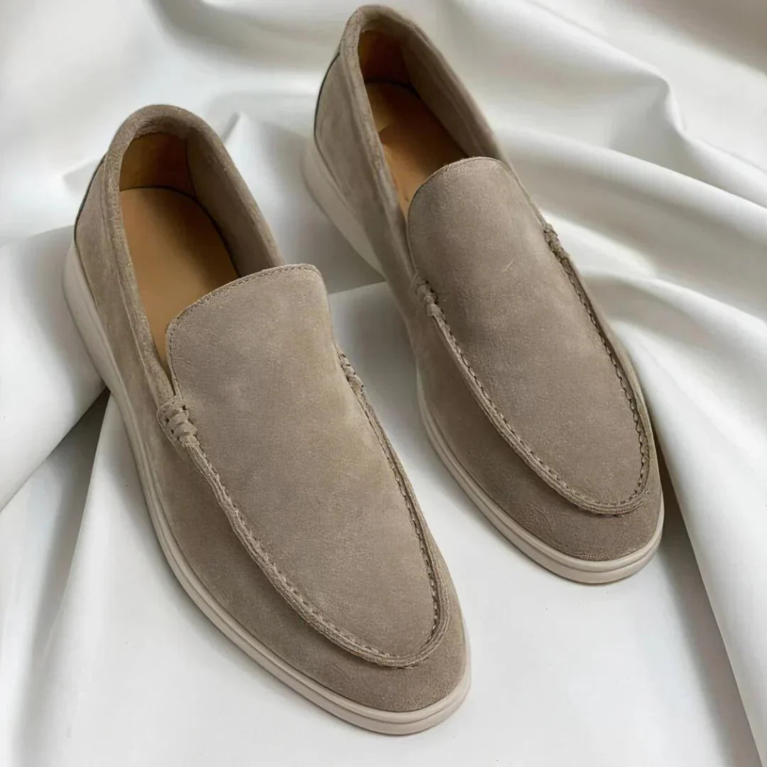 Lorenzo | Mocasín de Ante Premium para Hombre