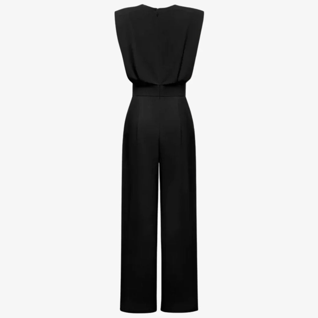 Valeria | Chic Belted Jumpsuit