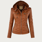 Flavia | Chaqueta de Cuero Robusta y Elegante