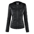 Flavia | Chaqueta de Cuero Robusta y Elegante