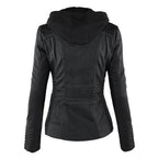 Flavia | Chaqueta de Cuero Robusta y Elegante