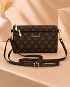 Bolso Bandolera Elegance con Detalles Dorados