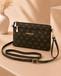 Bolso Bandolera Elegance con Detalles Dorados