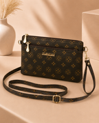 Bolso Bandolera Elegance con Detalles Dorados