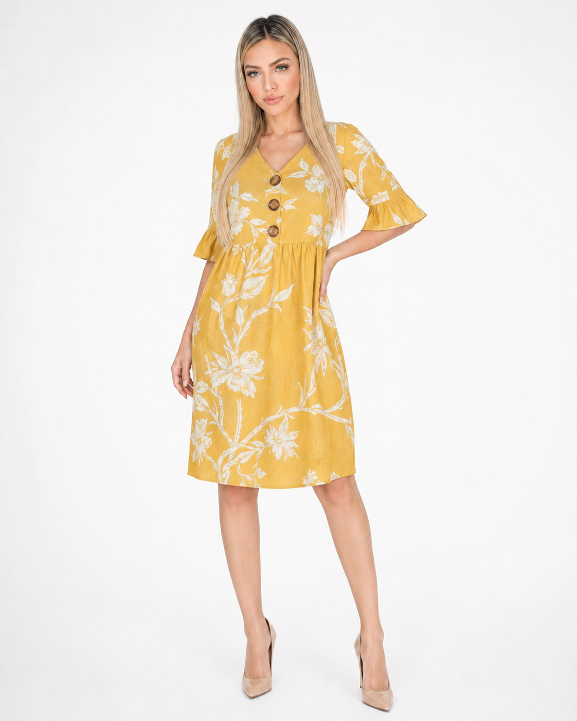Effortless Floral Dress