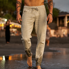 Mateo | Pantalones de Playa de Lino