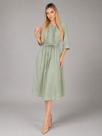 Livia | Lightweight Linen Maxi Dress