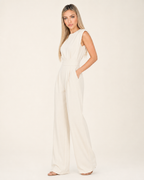 Valeria | Chic Belted Jumpsuit
