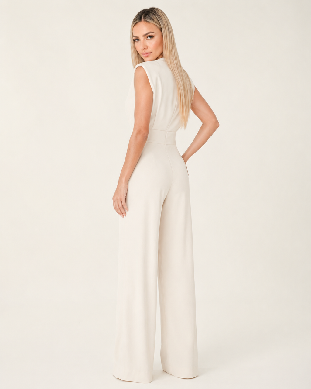 Valeria | Chic Belted Jumpsuit