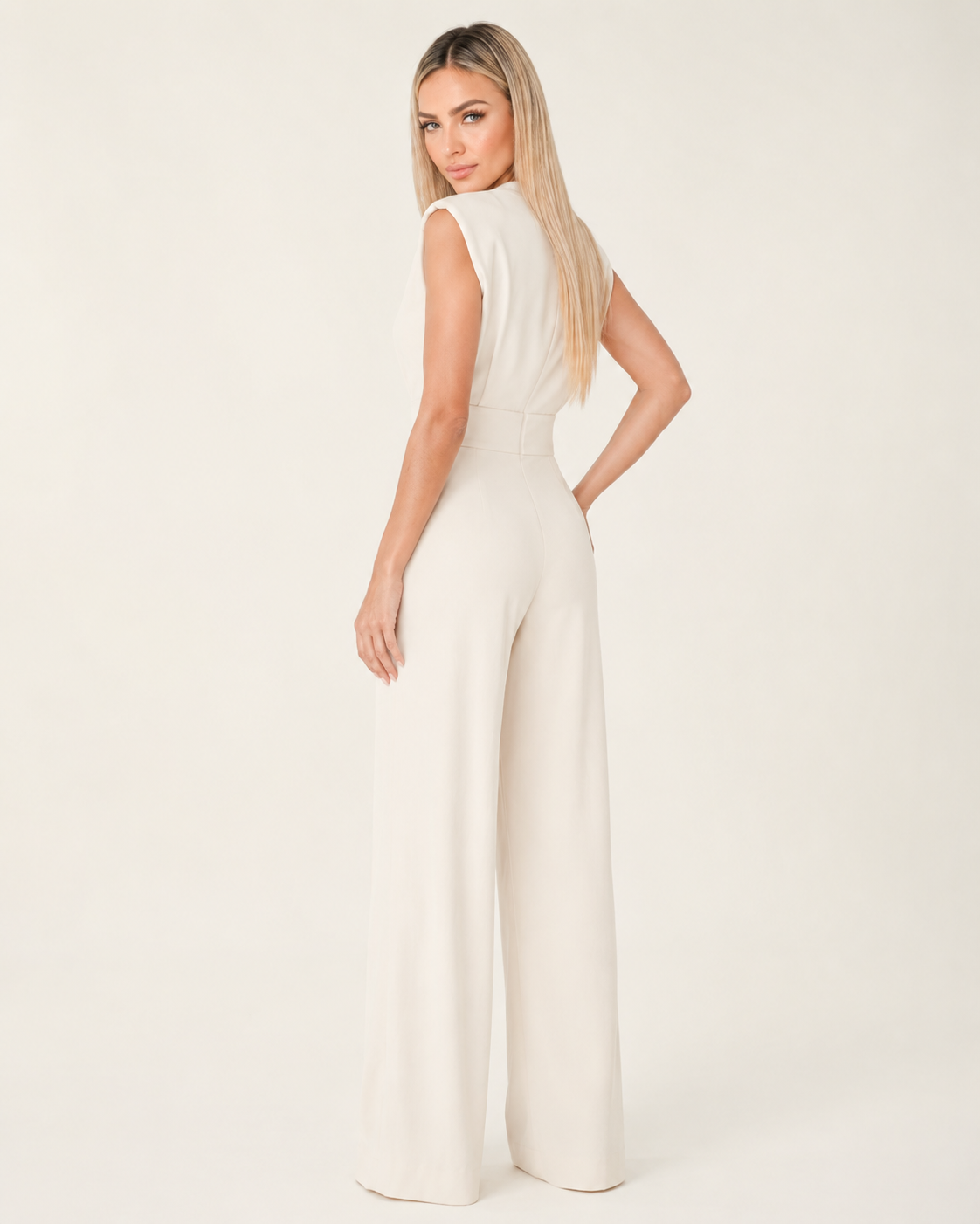 Valeria | Chic Belted Jumpsuit