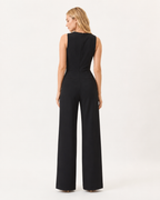 Valeria | Chic Belted Jumpsuit