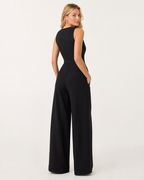 Valeria | Chic Belted Jumpsuit