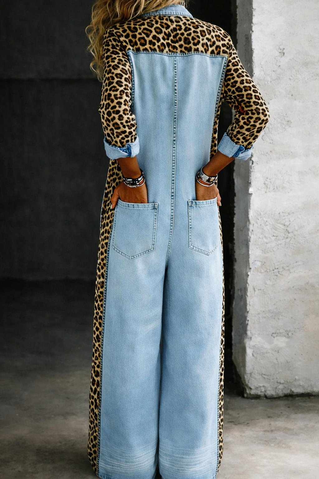 Amanda | Mono entero en denim