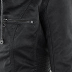 Flavia | Chaqueta de Cuero Robusta y Elegante