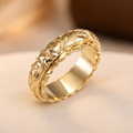 Bague Fleur en Or Antique