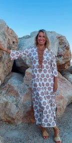 Vestido Alameda marrón