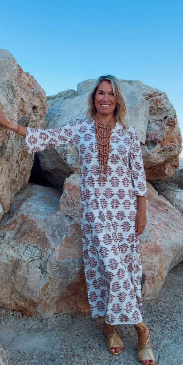 Vestido Alameda marrón
