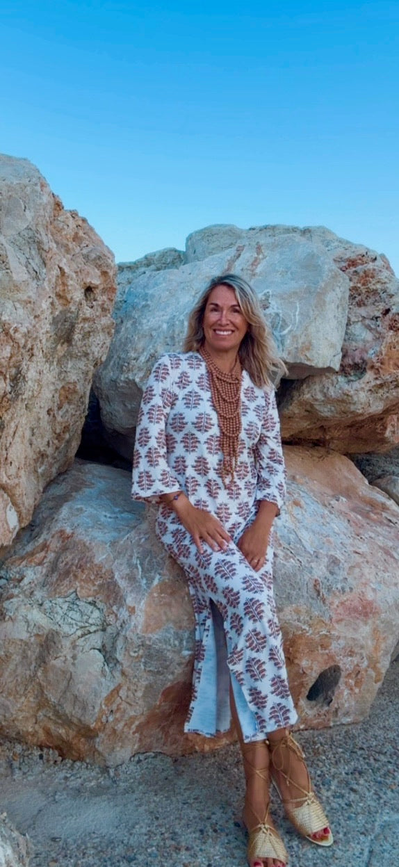 Vestido Alameda marrón