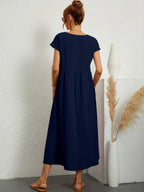 Gabriela | Timeless Flowing Midi Dress