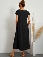 Gabriela | Timeless Flowing Midi Dress