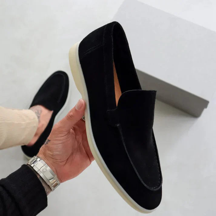 Lorenzo | Mocasín de Ante Premium para Hombre