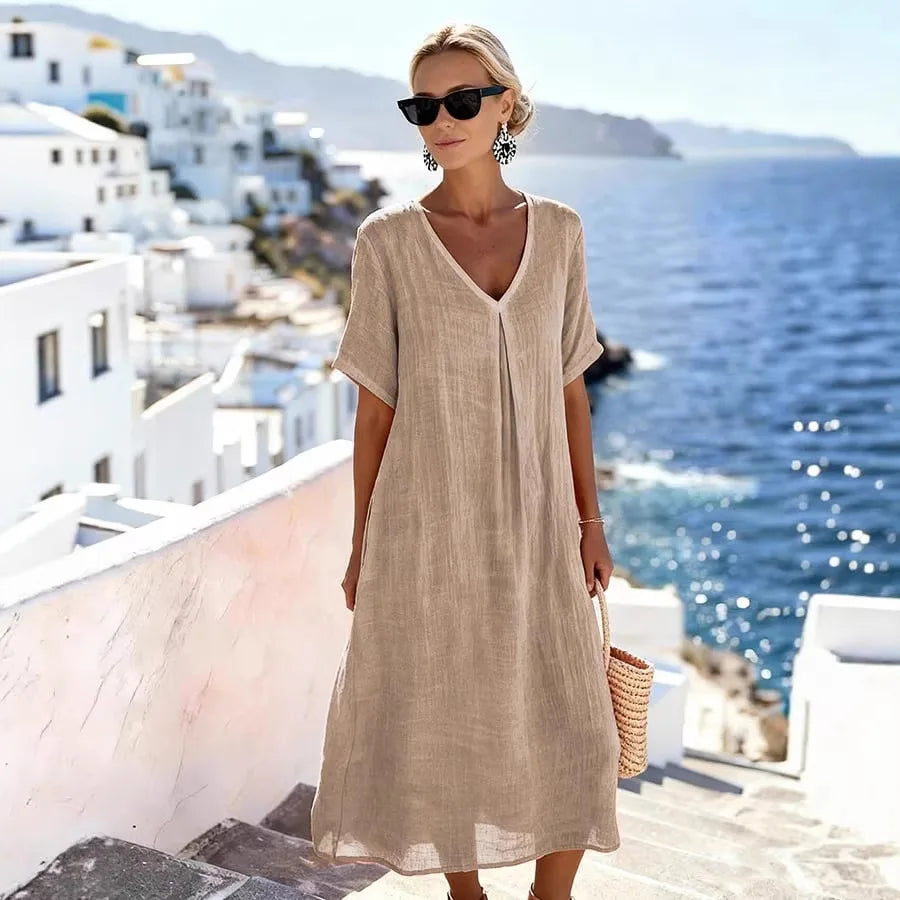 Carolina | Loose Maxi Dress