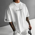 Camiseta Oversize para Hombre – Estilo Urbano, Corte Relajado y Tela Suave Premium