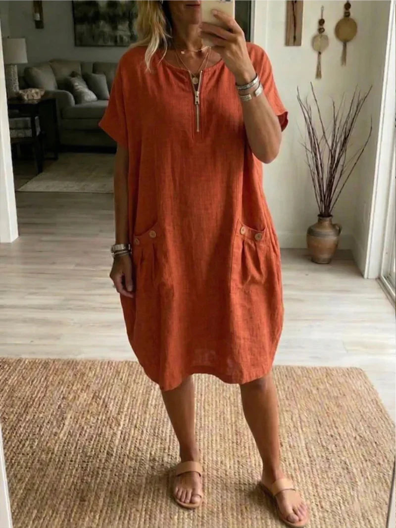 Teresa | Zip-Front Dress
