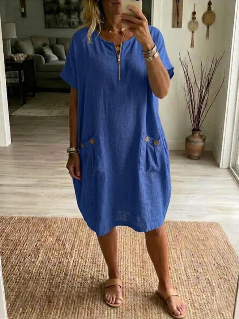 Teresa | Zip-Front Dress