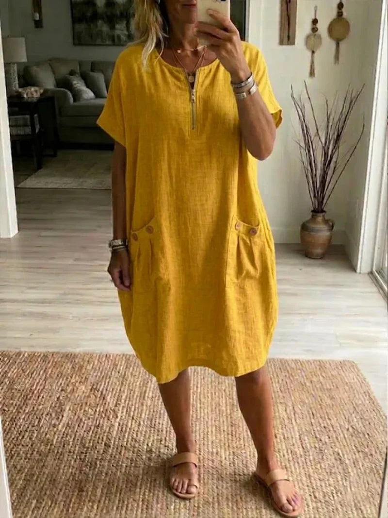 Teresa | Zip-Front Dress