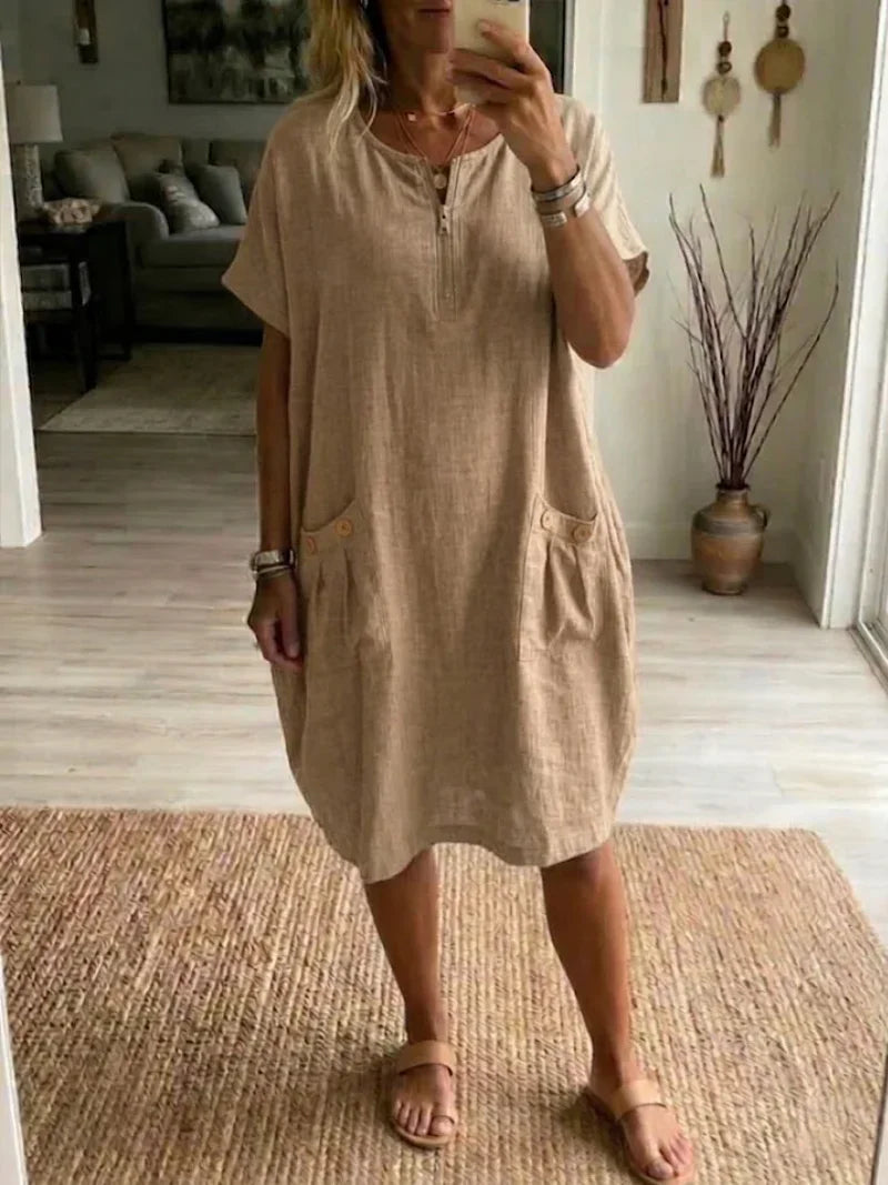 Teresa | Zip-Front Dress