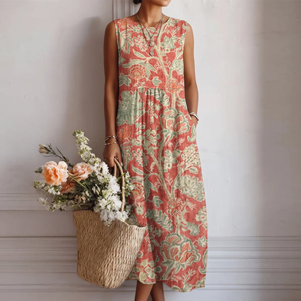Amelia™ | Vestido Largo Floral
