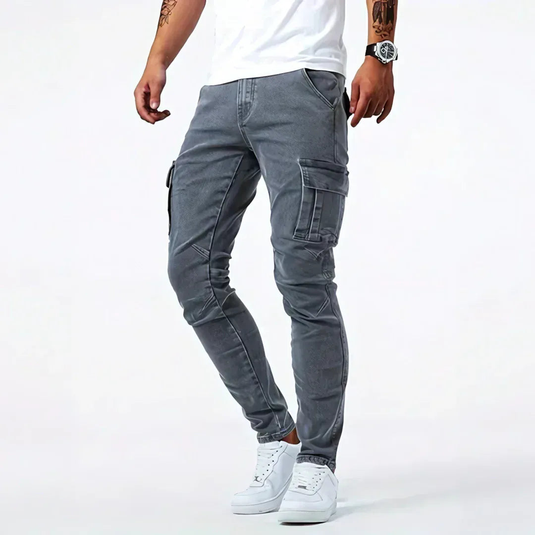 Jean Cargo Moderno para Hombre