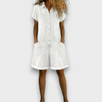 Joan | Pantalones cortos vintage con efecto denim