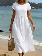 Gabriela | Timeless Flowing Midi Dress